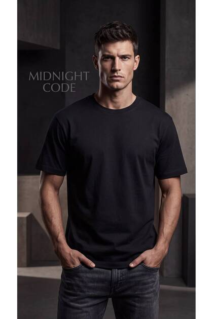 Premium Basic Oysho Fabric Men's T-Shirt