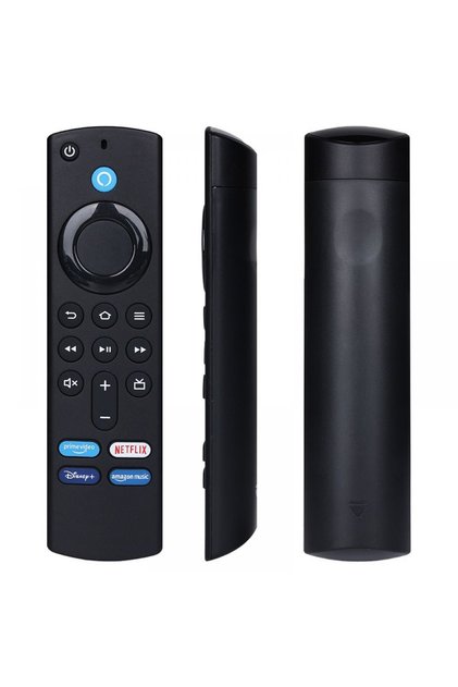Telecomandă Fire TV Stick cu Control Vocal, Compatibilă cu HD 4K MAX, Înlocuire Ușoară