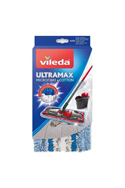 Ανταλλακτικό Σφουγγαρίστρας UltraMax Μικροΐνες & Βαμβάκι 141626