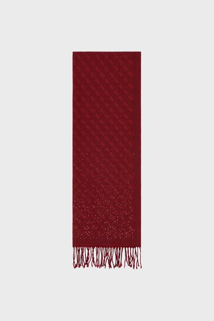 Jewels Logo 65 X 180 cm Shawl Aw5658Pol03 Women's Shawl Aw5658 Pol03 Bur