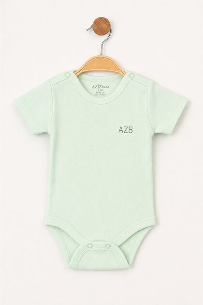 Baby Boy Girl 100% Cotton Bodysuit & Bodysuit with Snap Fasteners