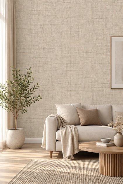 Golden YULA Kataloğu Tekstil Serisi Nonwoven Dekoratif 16,1 m² Silinebilir Duvar Kağıdı