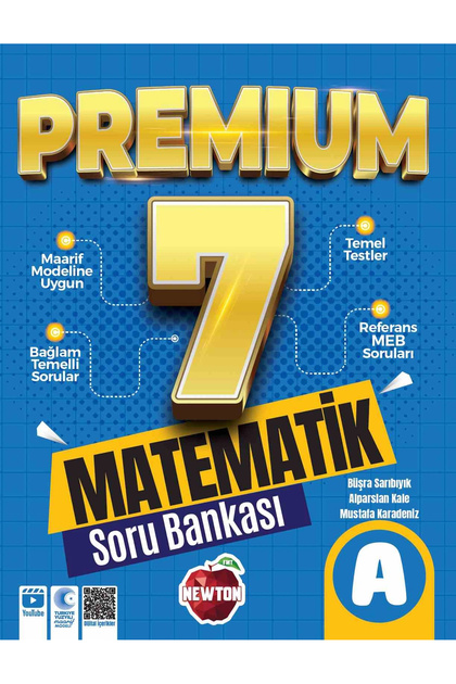 Newton 7. Sınıf Premium A Matematik Soru Bankası Yeni Maarif