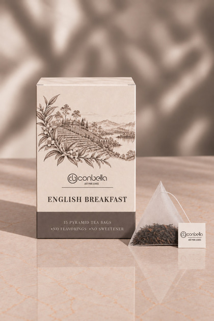English Breakfast (Black Tea-15 Pack Pyramid Tea)