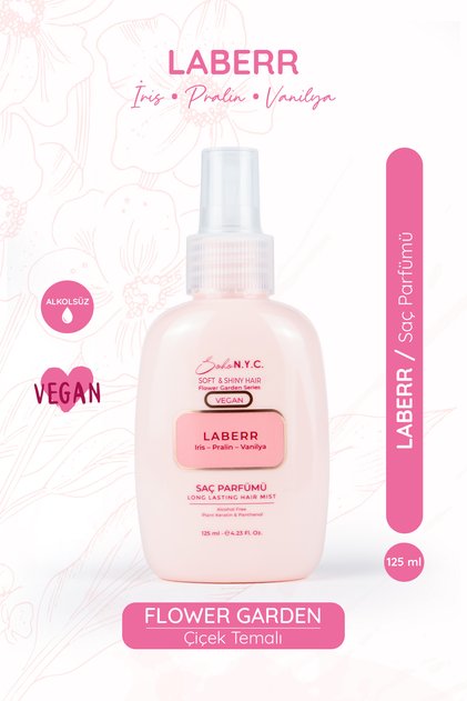 LABERR -Iris – Pralin – Vanilya- Kokulu Saç Parfümü 125 ml