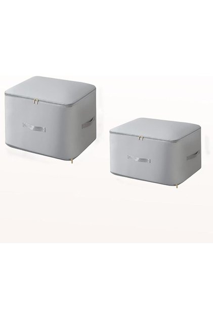 2 PCS Compression Storage Bags,Heavy Duty Space Saving Organizers for Clothing,Blankets and Bedding