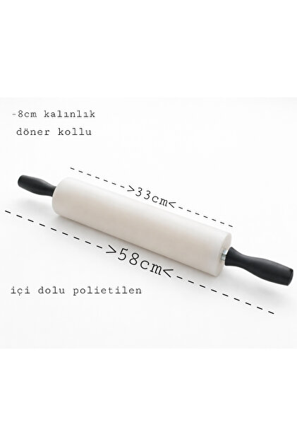 Polyethylene Roller with Swivel Arm