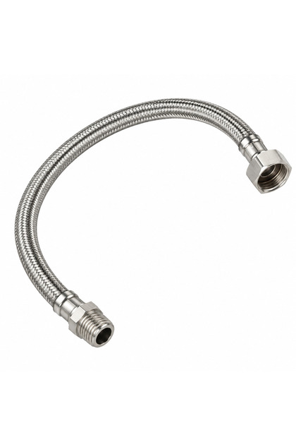 ÇELİK NİPELLİ FLEX HORTUM 1/2-1/2 50 CM