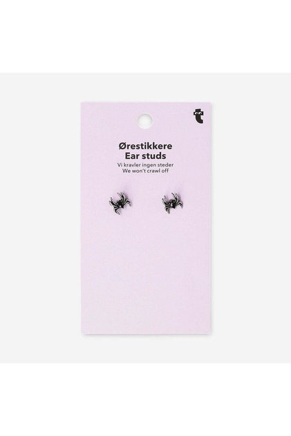 Gümüş Örümcek Şeklinde Küpe