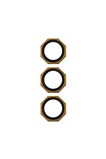 Samsung Galaxy S25 Compatible Kl20 Corner Camera Lens Protection Glass Gold