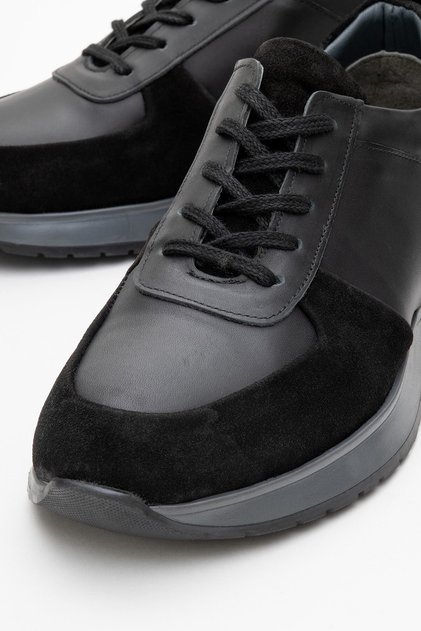 Genuine Leather, Men's Sneaker Leather 4-Season Shoes