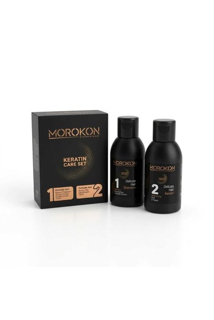 Keratin Set / Şampuan + Düzleştirici Krem 200 ml