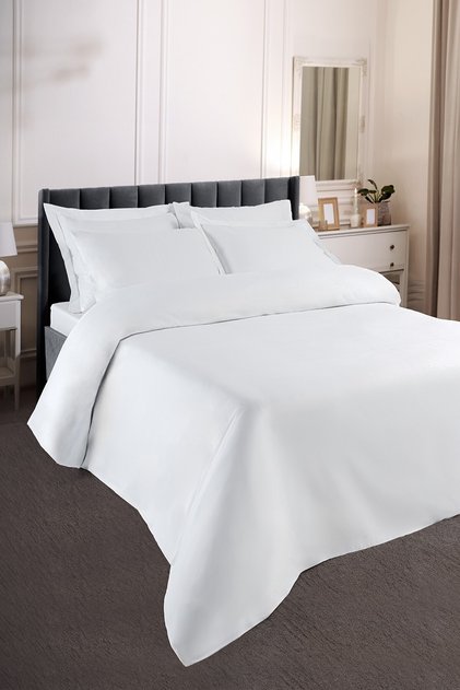 Pan Series Ranforce Double Hotel Duvet Cover Set