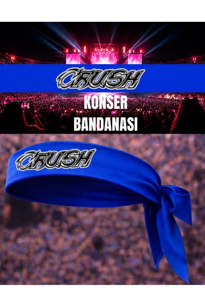 Crush Concert Concept Premium Printed Concert Bandana