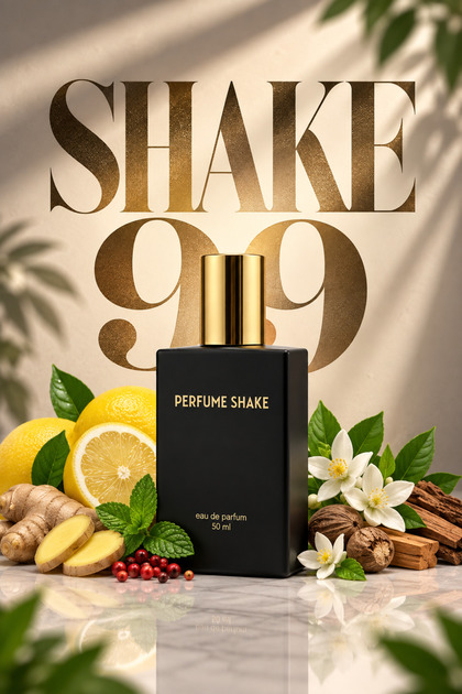 Shake 99 Eau de Parfum | Fresh Citrus & Woody Fragrance with Mint, Ginger & Cedar