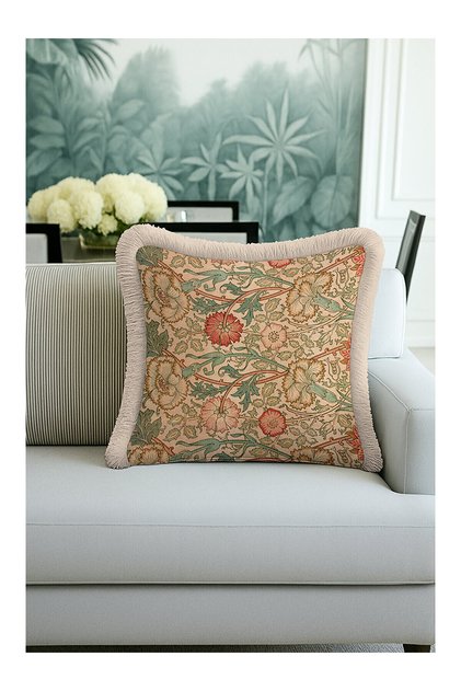 Alita City Milbay Group with a Difference in Color Mixed Raschel Color Block 43 X 43 cm Cushion Cover