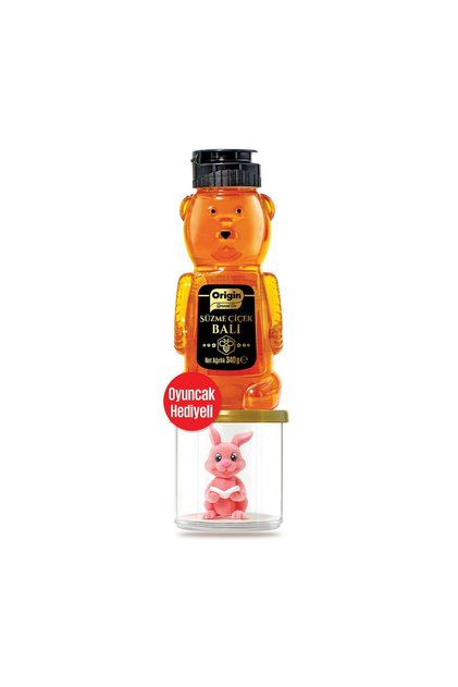 Ayıcık Süzme Çiçek Balı 340 G - 4 Adet