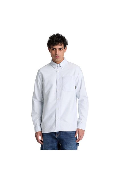 Lake Warner Solid Oxford Shirt Men's Shirt