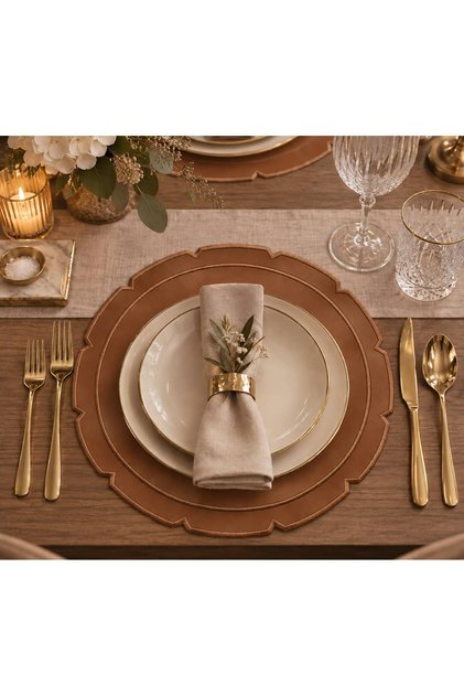 Aura Series Tan Color American Service / Supla / Placemats