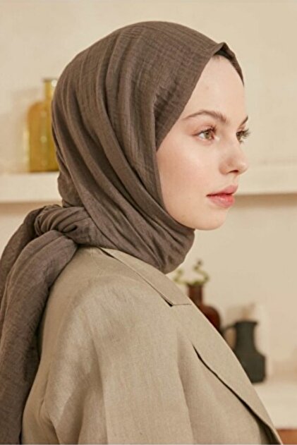 Poloist Bürümcük Shawl Khaki Brown