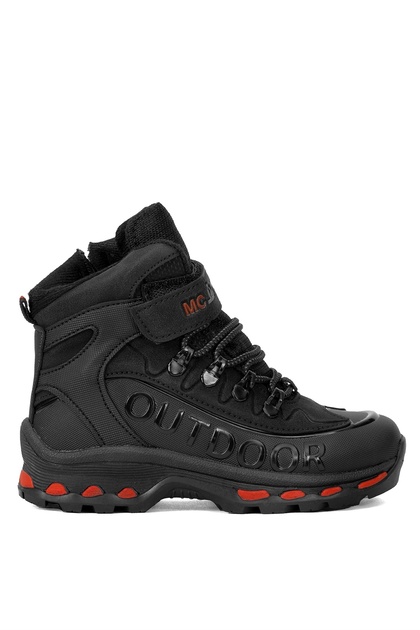 Garantili Orijinal Su Geçirmez Kaymaz Outdoor Fermuarlı Bağcıklı Çocuk Bot 31-32-33-34-35 Numara