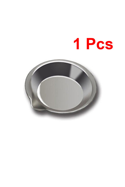 1pcs With mouth 1/5/10Pcs Stainless Steel Painting Color Bowls Oil Paint Trays Paint Color Mixing Cu