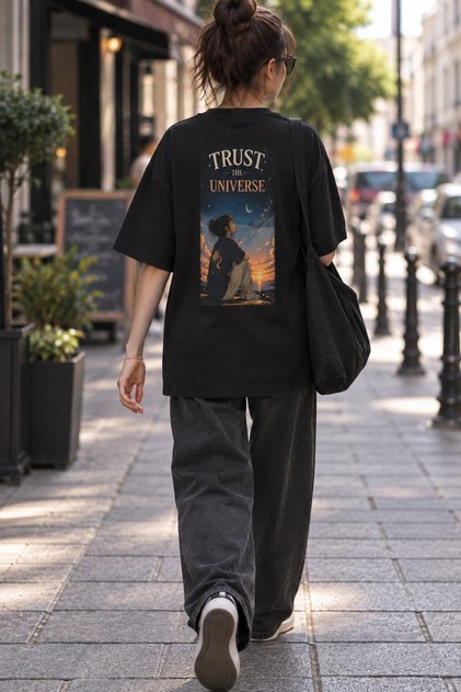 Oversize Unisex Printed T-Shirt – Relaxed Fit Casual T-Shirt