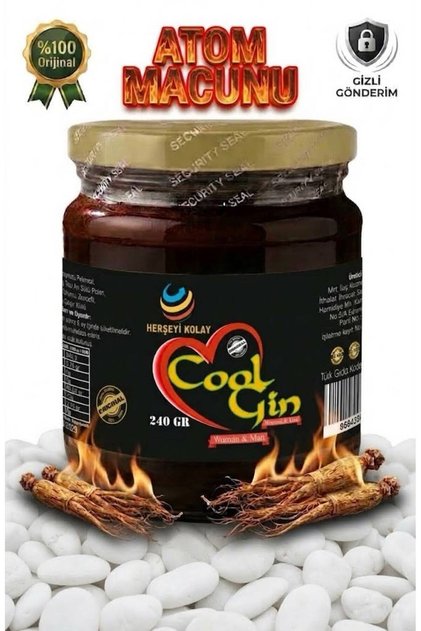 Coolgine Ginsengli Bitkisel Macun 240gr Atom Kuvvetli Güçlü Macun