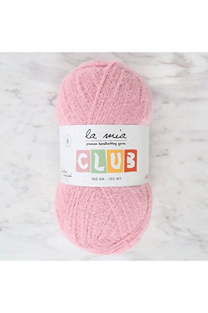La Mia Club Pink Hand Knitting Yarn-608