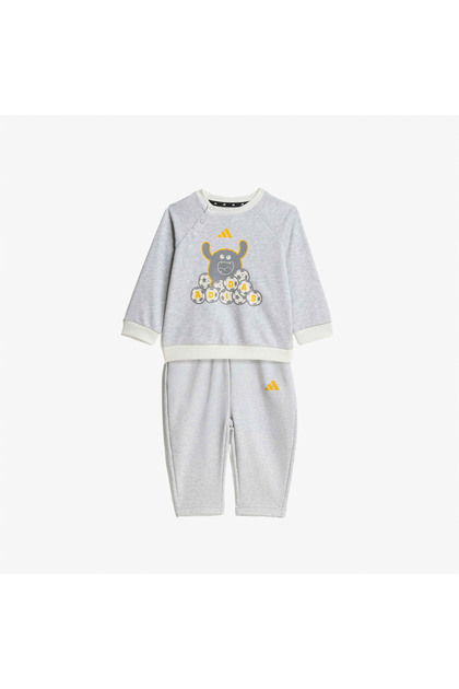 I Monster Set Children's Gray Tracksuit Set