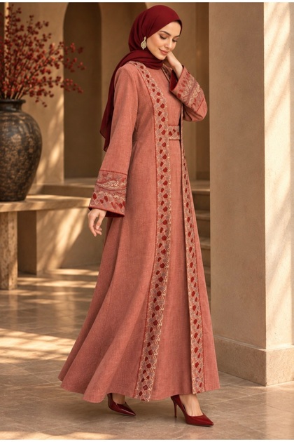 İKİLİ ABAYA- KAFTAN-KİMONO