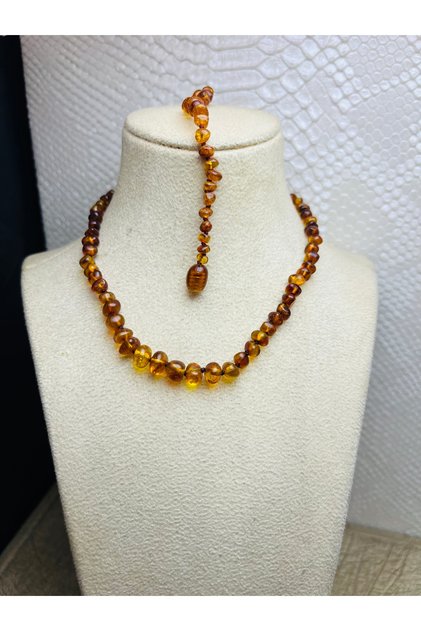 Baby Damla Amber Necklace