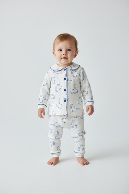Baby Front Buttoned Pajama Set