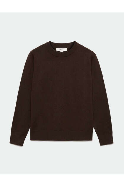 Air-Yarn Bisiklet Yaka Kazak
