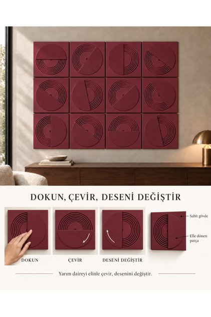 DÖNGÜ — Özel Tasarım Hareketli Duvar Paneli