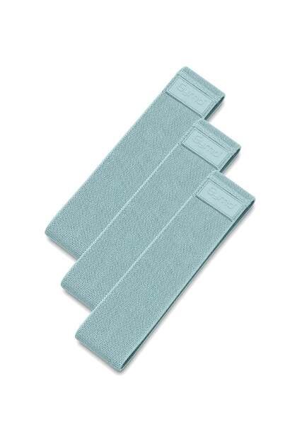 Hip Band Squat Egzersiz Kalça Direnç Bandı 76x8cm Nane Yeşili 3'lü Set