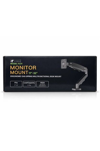 Fl01 17-32 Inch Monitor Stand with Shock Absorber (Black)