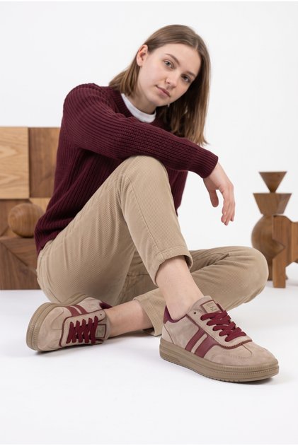 Kadın Low-Top Düz Taban Retro Spor Ayakkabı Sneaker Mİ6/S025