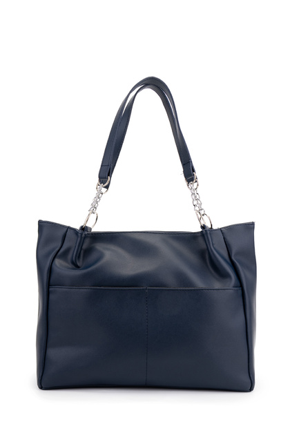 Front Double Pocket Shopper Soho Women's Shoulder Bag