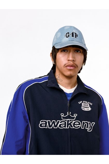 Erkek Açık Mavi × Awake NY Dotted Denim Beyzbol Şapka