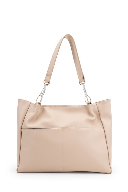 Front Double Pocket Shopper Soho Women's Shoulder Bag
