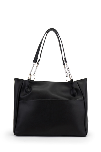 Front Double Pocket Shopper Soho Women's Shoulder Bag