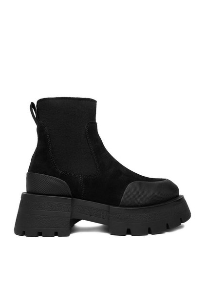 Ghete Chelsea de damă 5906751358368 Negru