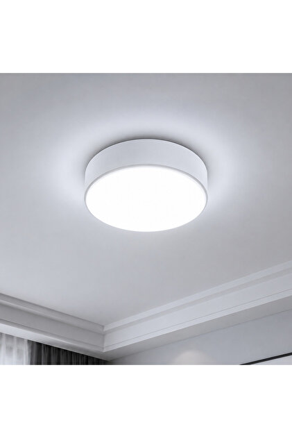 Plafoniera LED PL200/12R 18W Lumina Rece 6000k Alb