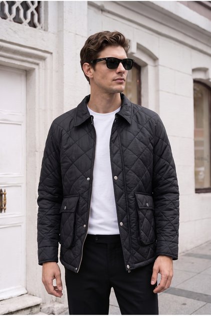 Leather Detailed Brbr Viral Jacket/Mantle