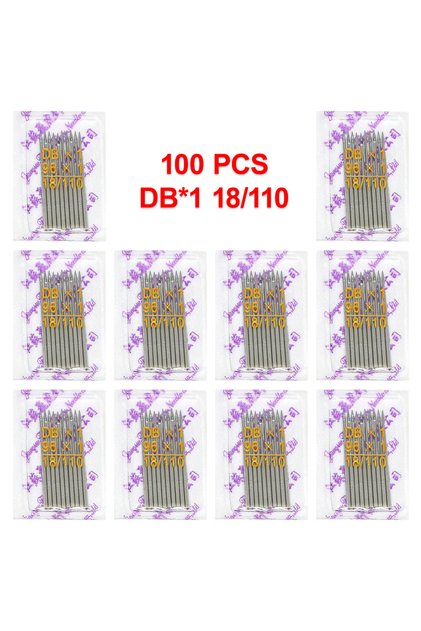 18-110 100 PCS/Box Flying Tiger Industrial Sewing Needles DBX1 9#11#12# 14#16#18# For Industrial Loc