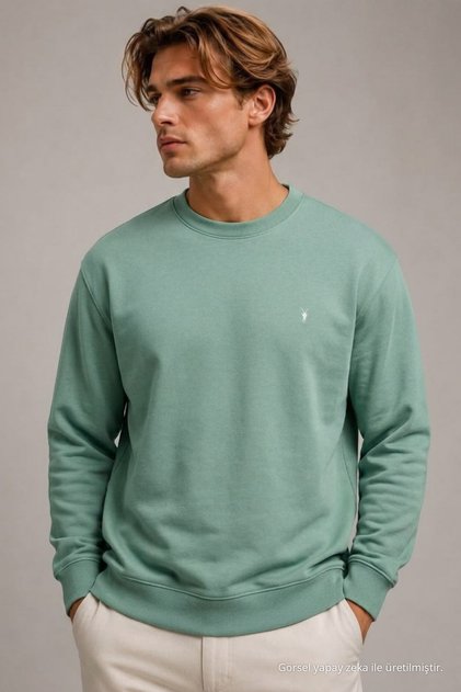 Reglan Casual Winter Çağla Men's Sweatshirt