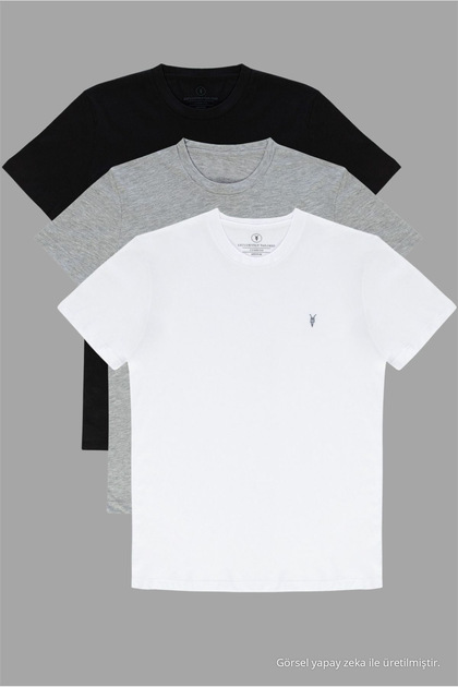Standard Mold Basic 3 Pack T-shirt 1000