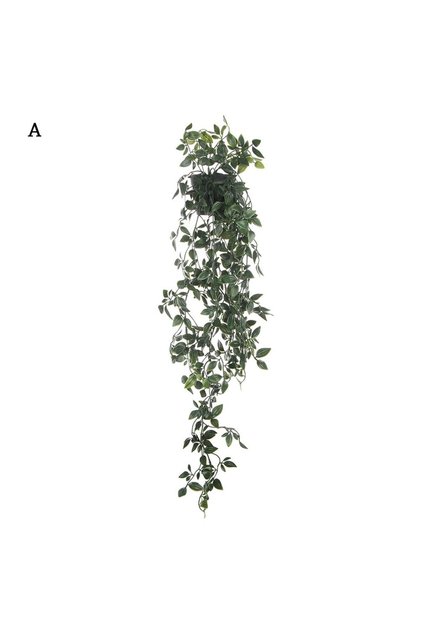 A Artificial Hanging Plants with Pot Fake Plants Hanging Vines Shelf Plants Decor Potted Plants for.
