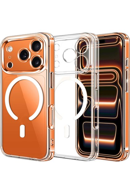 iPhone17 Clear Clear Magnetic Case For iPhone 17 Pro Max Air 16 15 14 Plus 13 12 11 Phone Original C